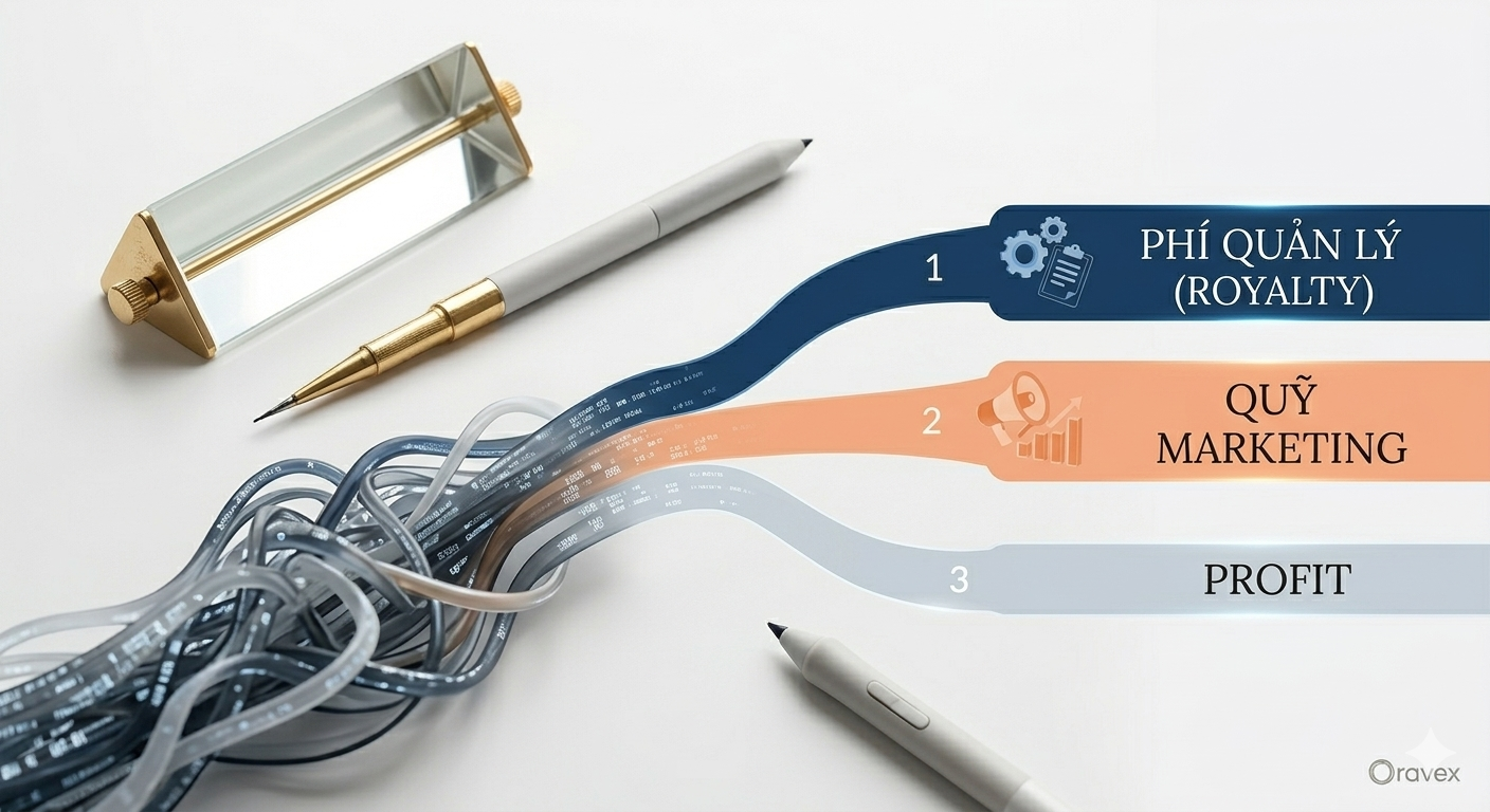 Tách biệt Phí Quản lý và Phí Marketing: "Vùng xám" trong tài chính nhượng quyền